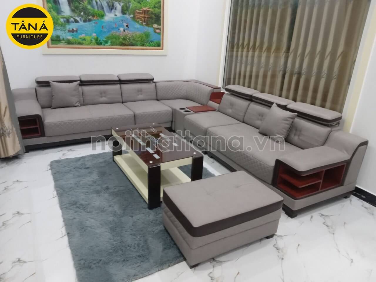 Sofa da Hàn Quốc hiện đại Q09 giá rẻ