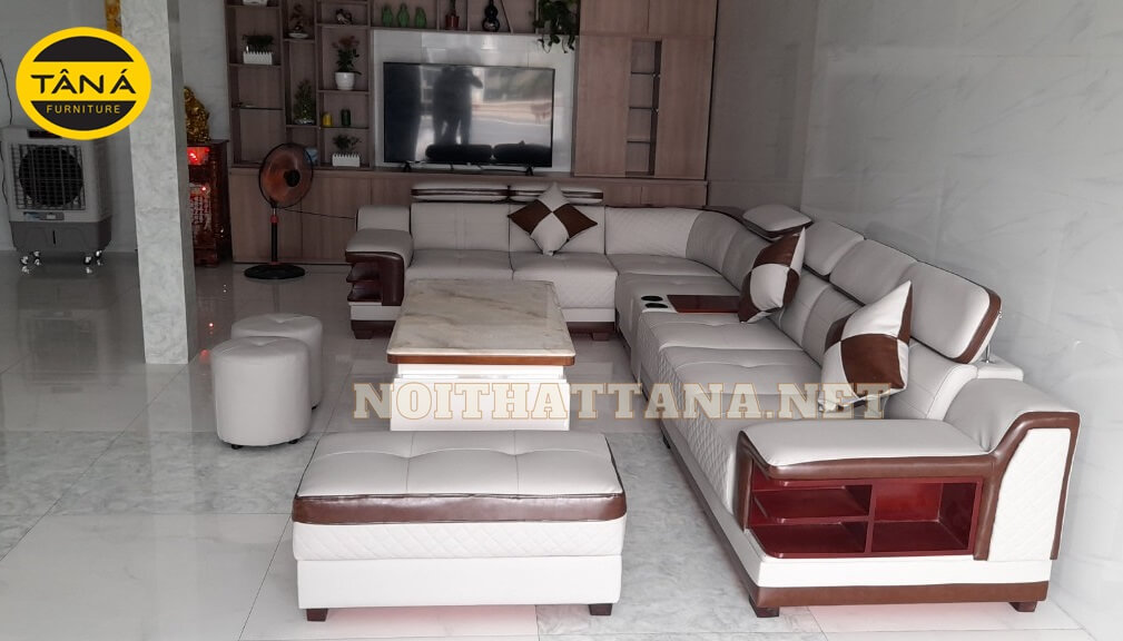 Sofa da Hàn Quốc hiện đại Q09 tphcm