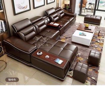 Q11 nau den sofa da cao cap tan a