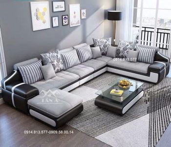Sofa vải góc L giá rẻ