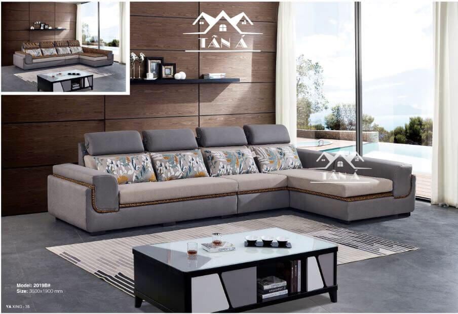 Sofa vải nỉ cao cấp TA-2019B