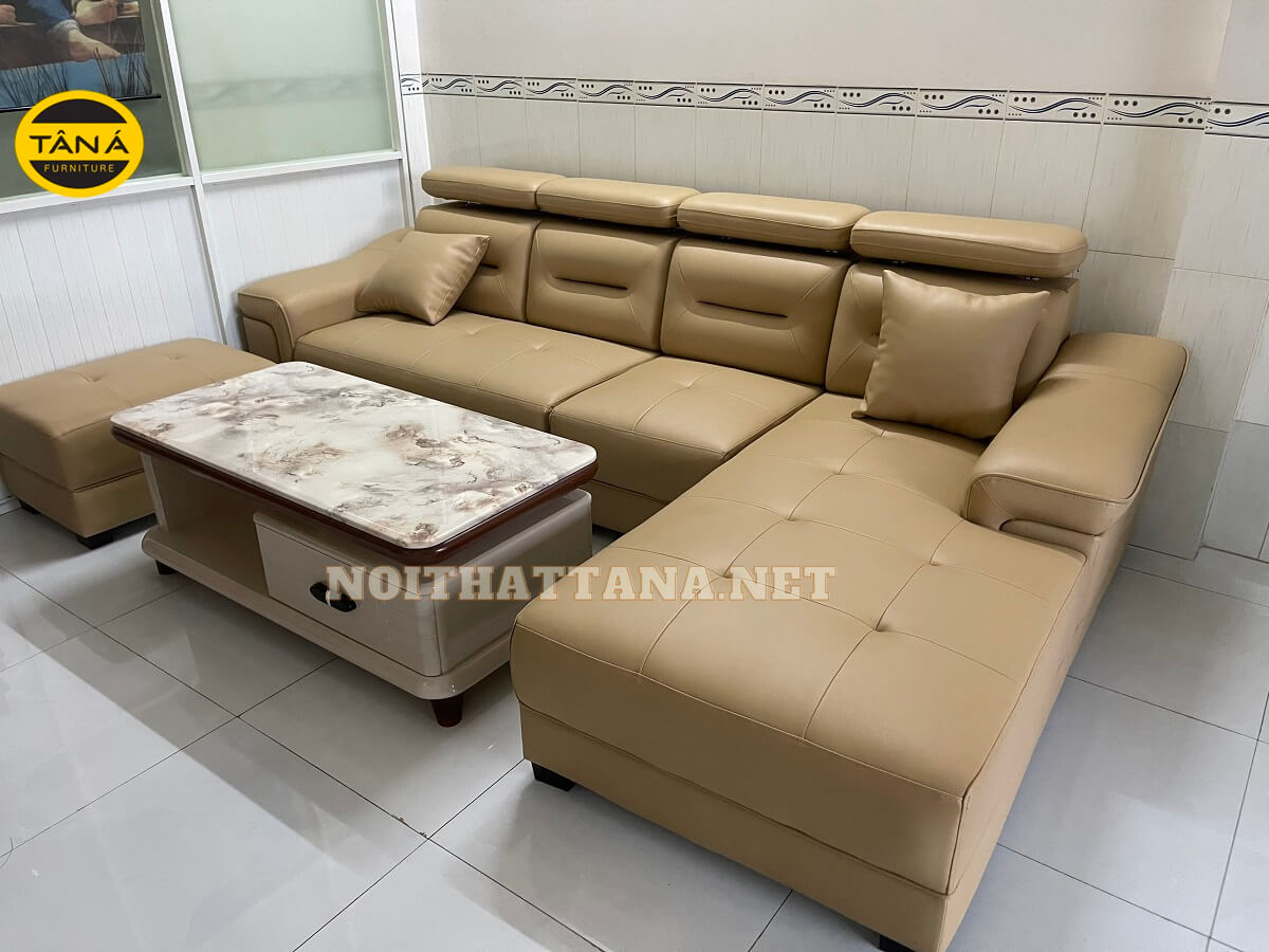 Sofa da hàn quốc Q03 nhập khẩu