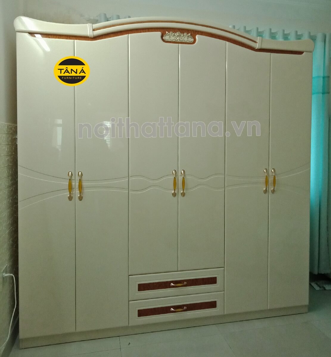 Tủ quần áo hiện đại giá rẻ TA-1668T giá tốt