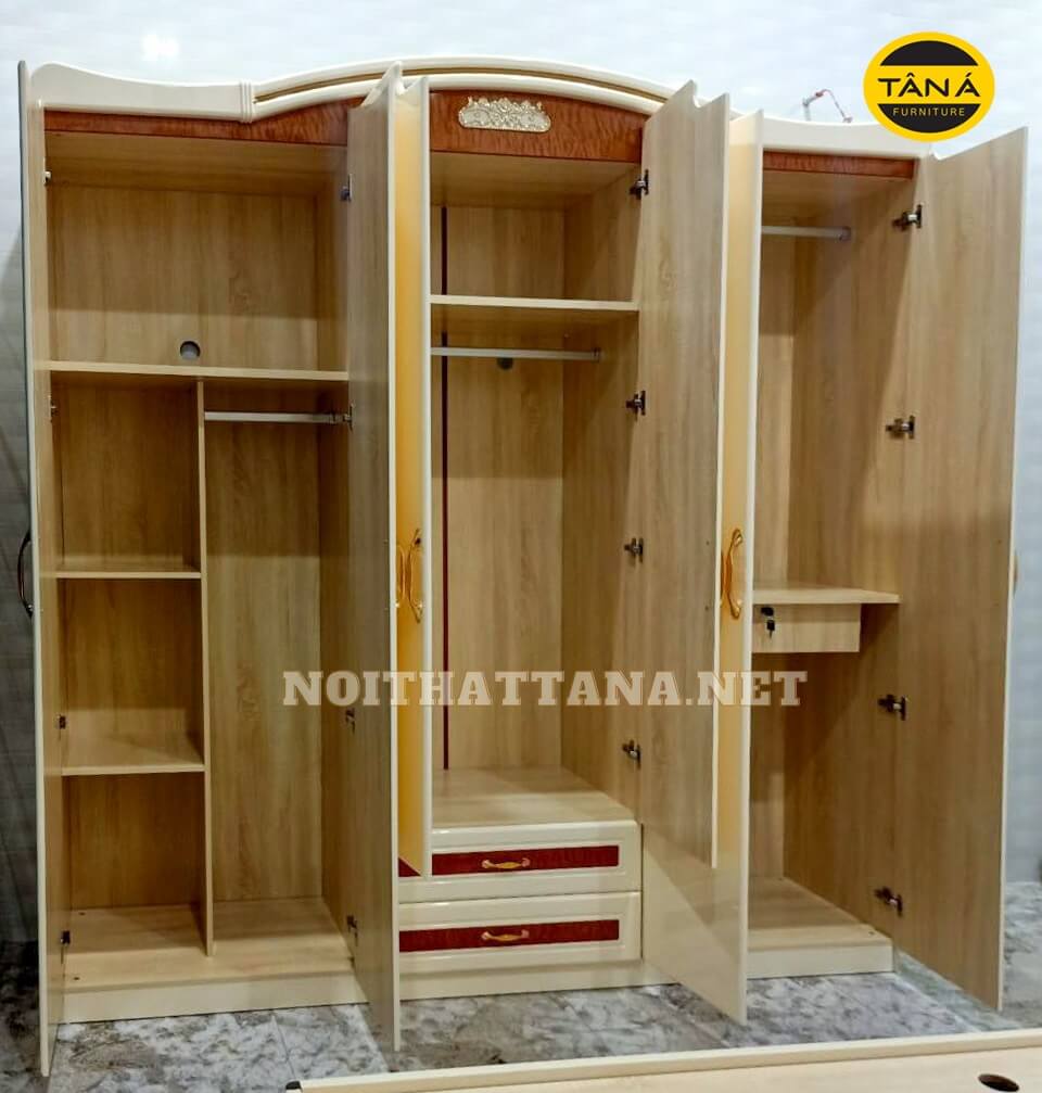 Tủ quần áo hiện đại giá rẻ TA-1668T nhập khẩu