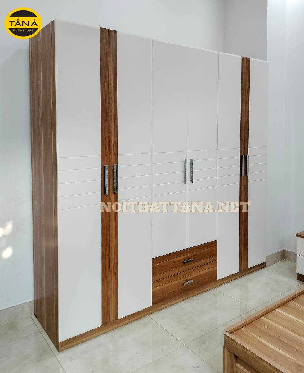 Bộ giường tủ gỗ mdf TA-1816 khuyến mãi