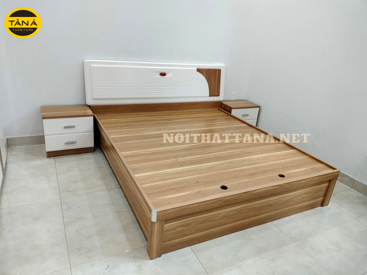 Bộ giường tủ gỗ mdf TA-1816 nhập khẩu