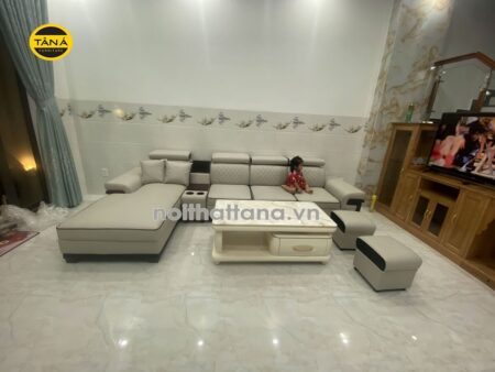 mẫu sofa da đẹp H06