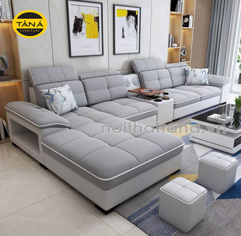 sofa vải đẹp hiện đại T39 giá rẻ