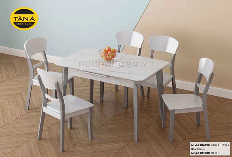 bàn ăn hiện đại 6 ghế