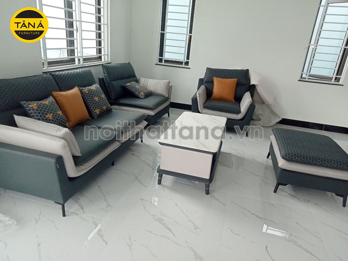 Ghế sofa vải giả da nhập khẩu TA-2183A cao cấp