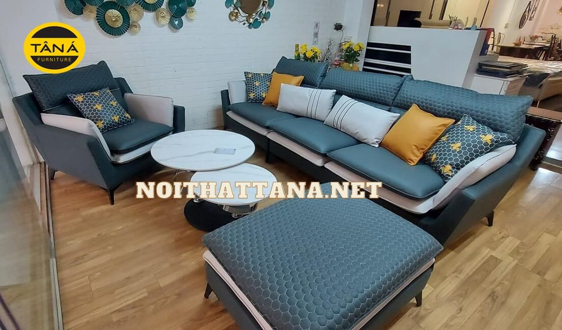 Ghế sofa vải giả da nhập khẩu TA-9318 đẹp Ghế sofa vải giả da nhập khẩu TA-9318 đẹp
