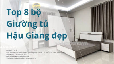 bộ giường tủ hậu giang đẹp