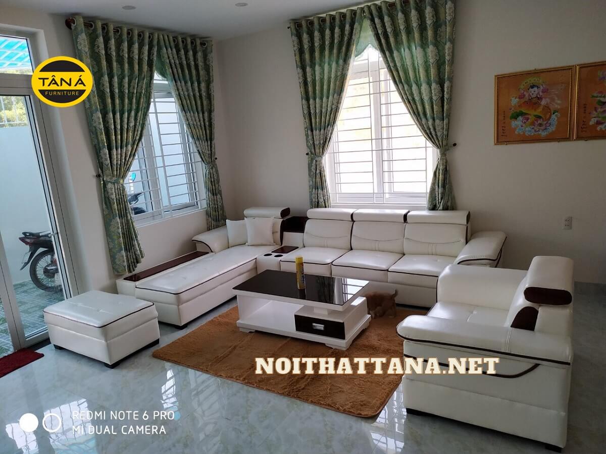 so sánh sofa da và sofa vải nỉ