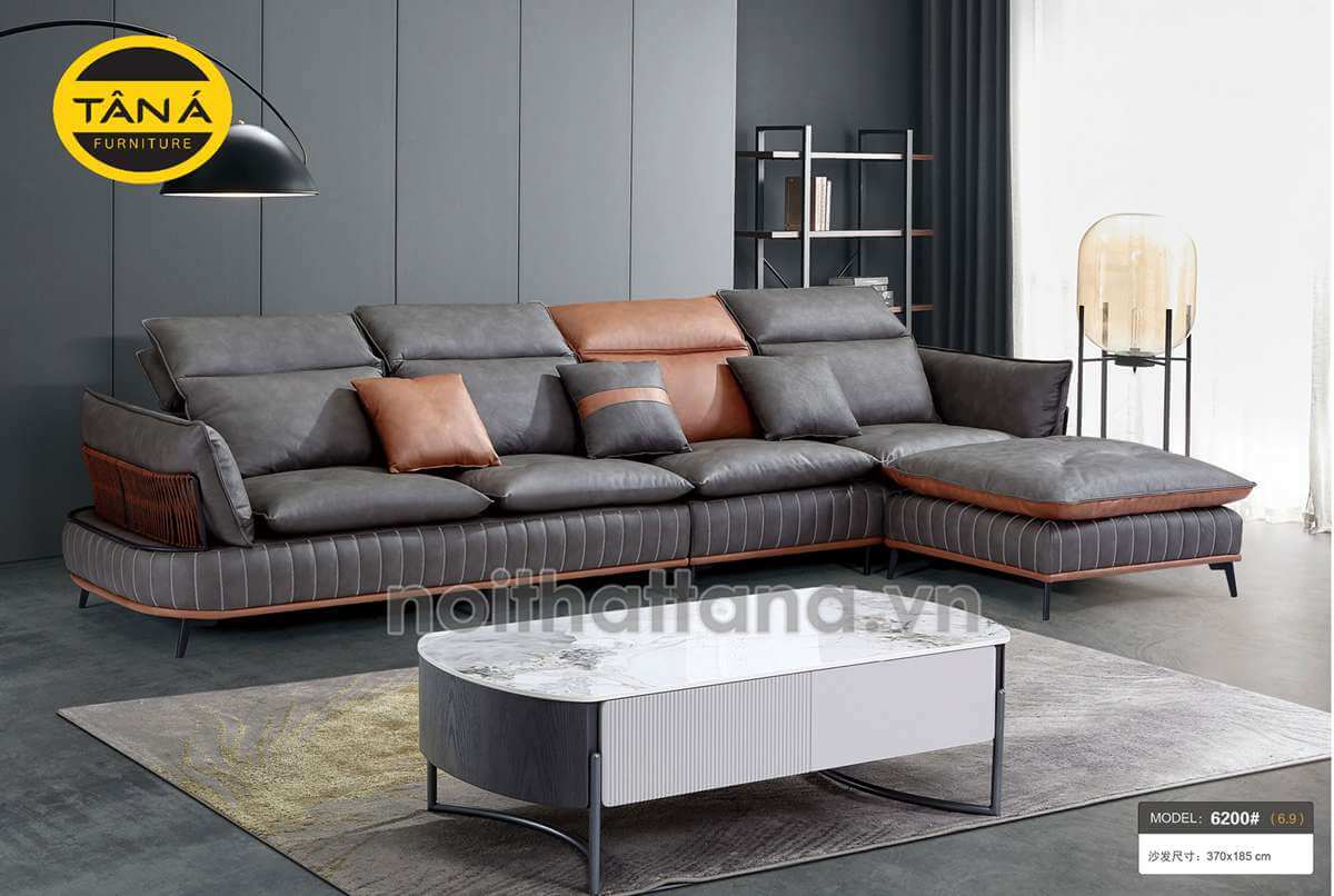 Sofa vải giả da TA-6200