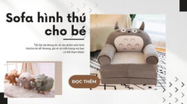 Ghế sofa hình thú cho bé dễ thương mẫu đẹp chất lượng giá thành rẻ