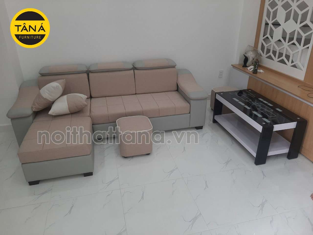 sofa chân gỗ giá rẻ