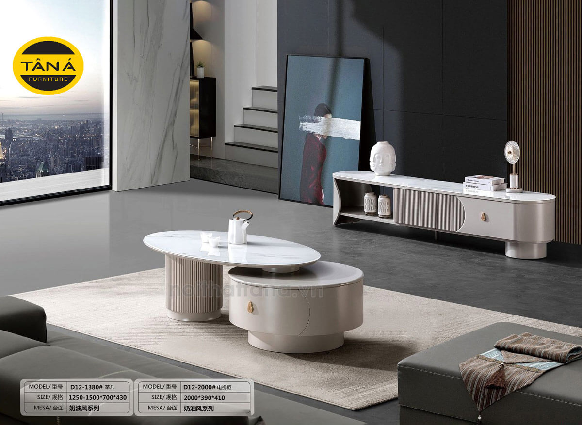 Kệ Tivi Gỗ Mặt Đá Hiện Đại Nhập Khẩu KT-D12 1 Ke tiv go cong nghiep mat da nhap khau hien dai BT KT D12