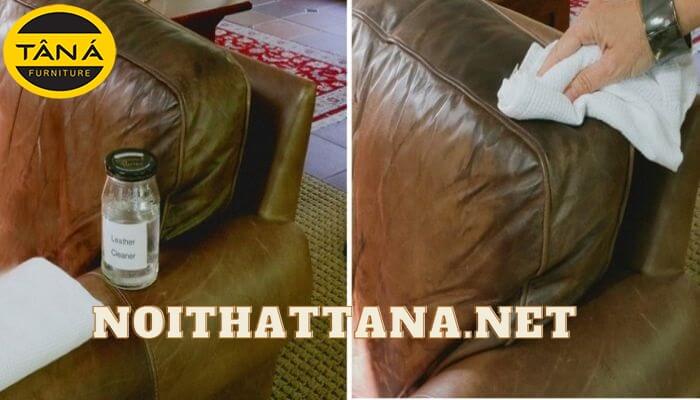 phục hồi ghế sofa da bị nứt