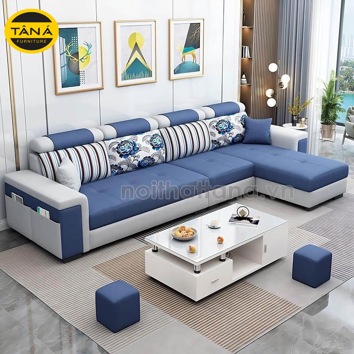 Sofa phòng khách nên chọn màu gì