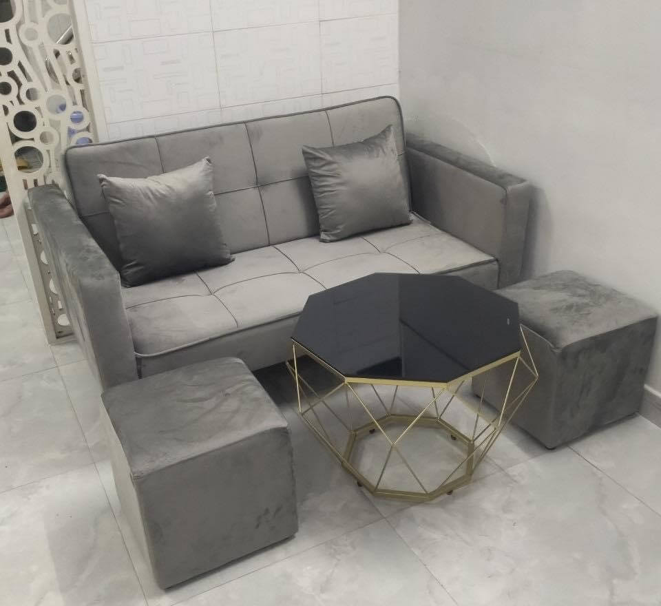 ghế sofa 1m4 vải