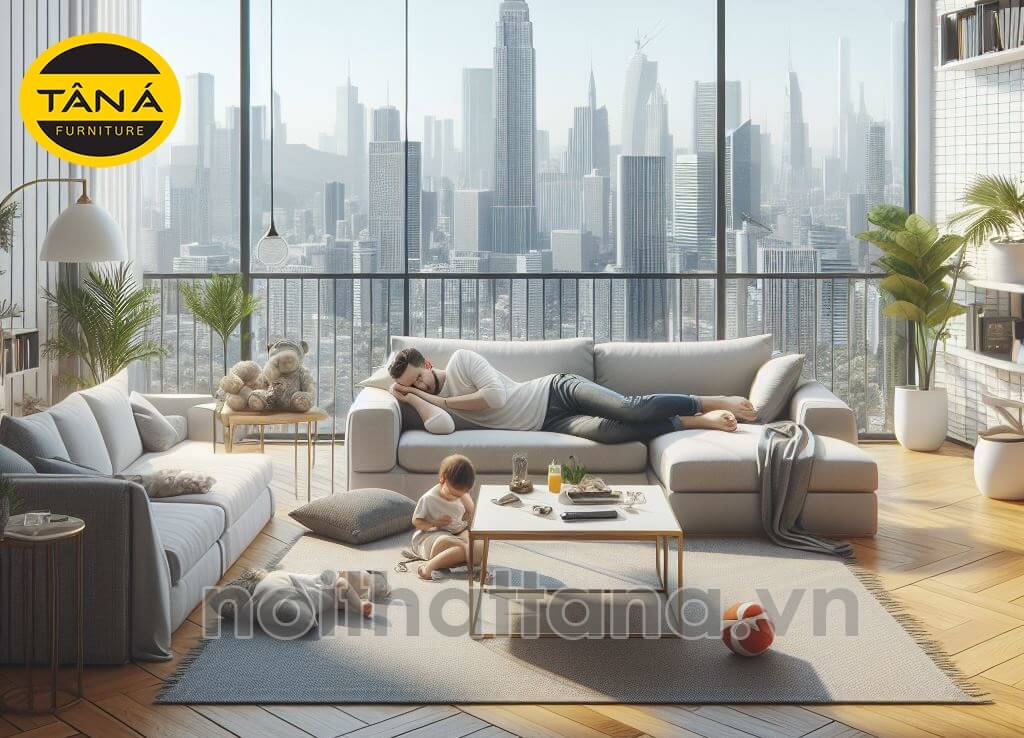 ngủ trên ghế sofa lợi hay hại