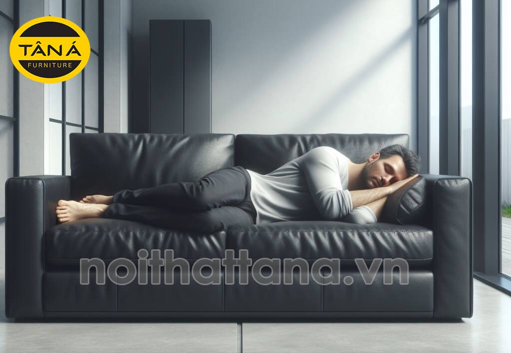 ngủ trên sofa có hại không
