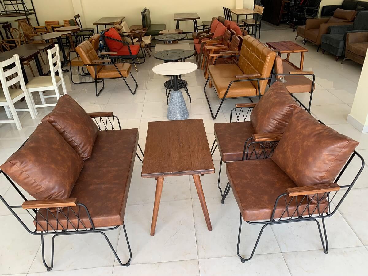 kích thước ghế sofa cafe chuẩn