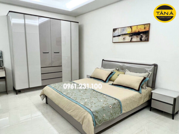 bo giuong tu go mdf hien dai nhap khau dai loan TA 619A