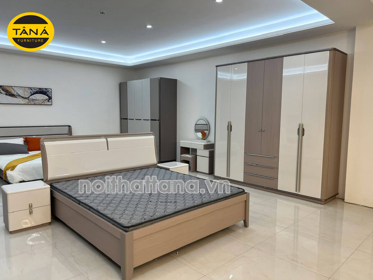 combo giuong tu ban trang diem nhap khau dai loan TA 9218