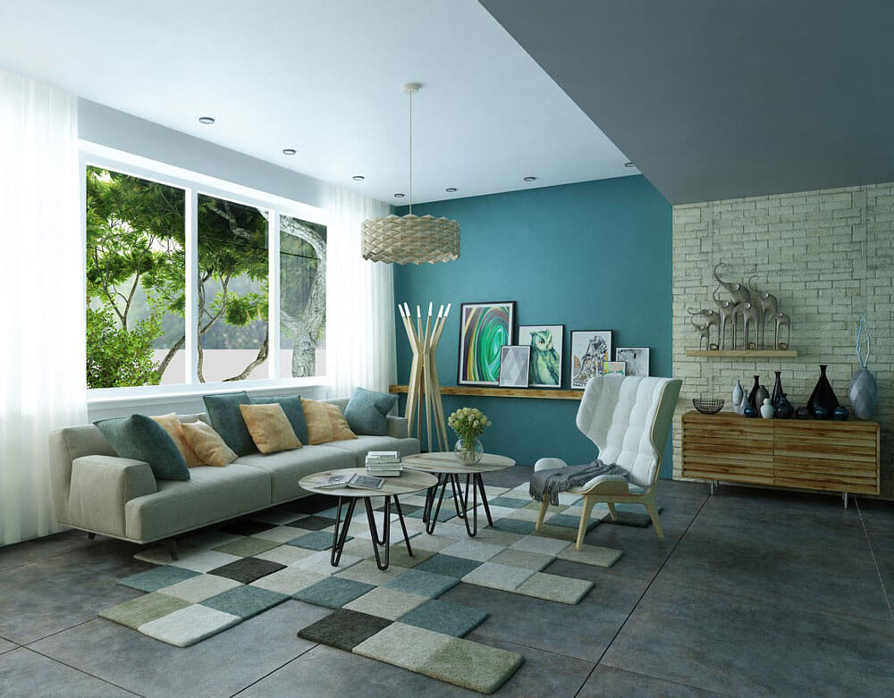 Bí quyết sắp xếp phong thủy phòng khách cho người mệnh Thủy chuẩn nhất