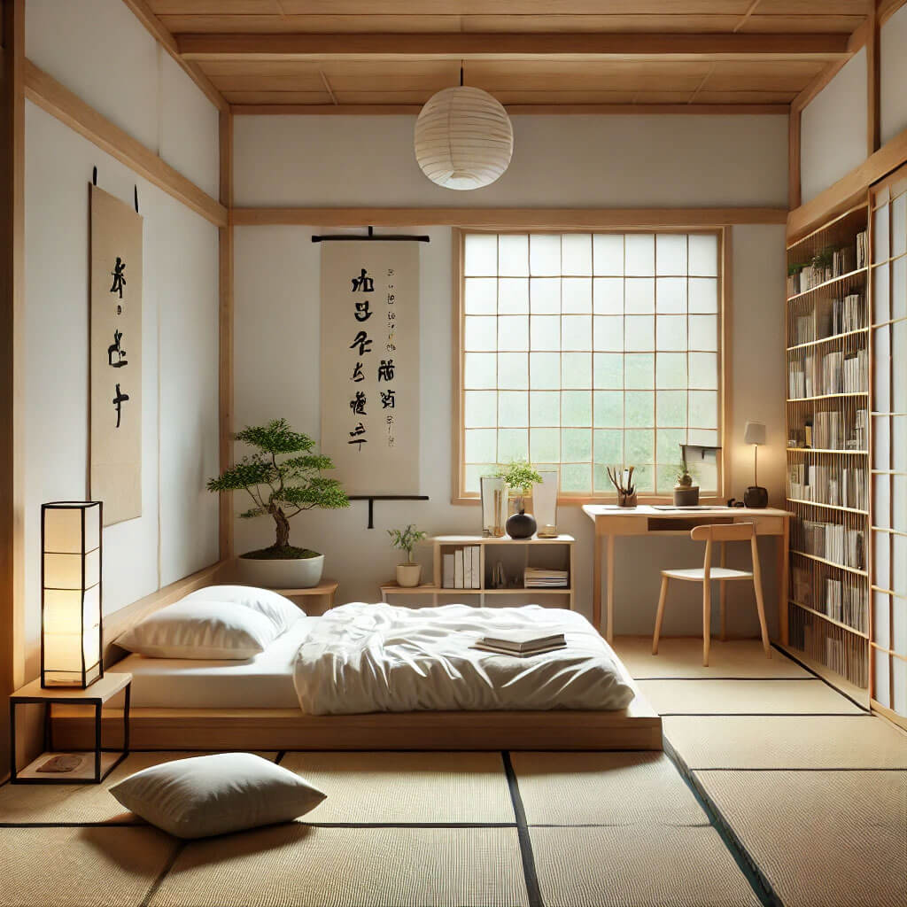 Giường Ngủ Phong Cách Nhật Bản - mua giường ngủ kiểu Nhật ở đâu uy tín