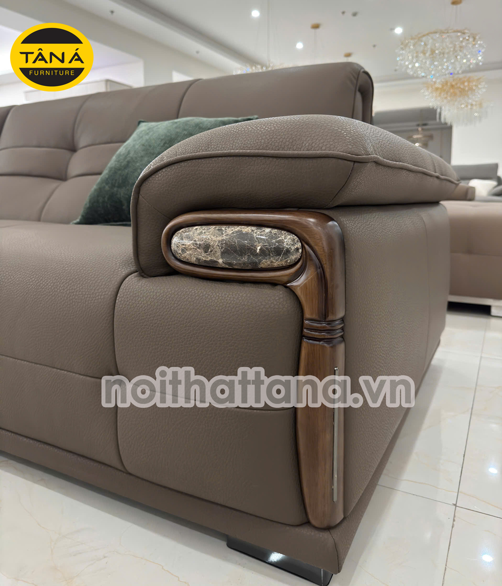 Sofa Băng Da Sinh Thái Nhập Khẩu TA-9096 Cho Phòng Khách Hiện Đại