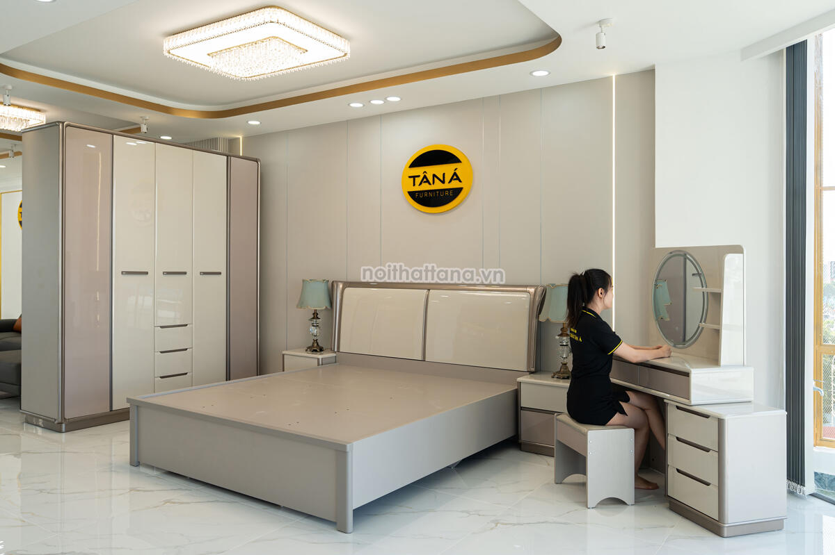Mẫu giường ngủ cho biệt thự  sang trọng