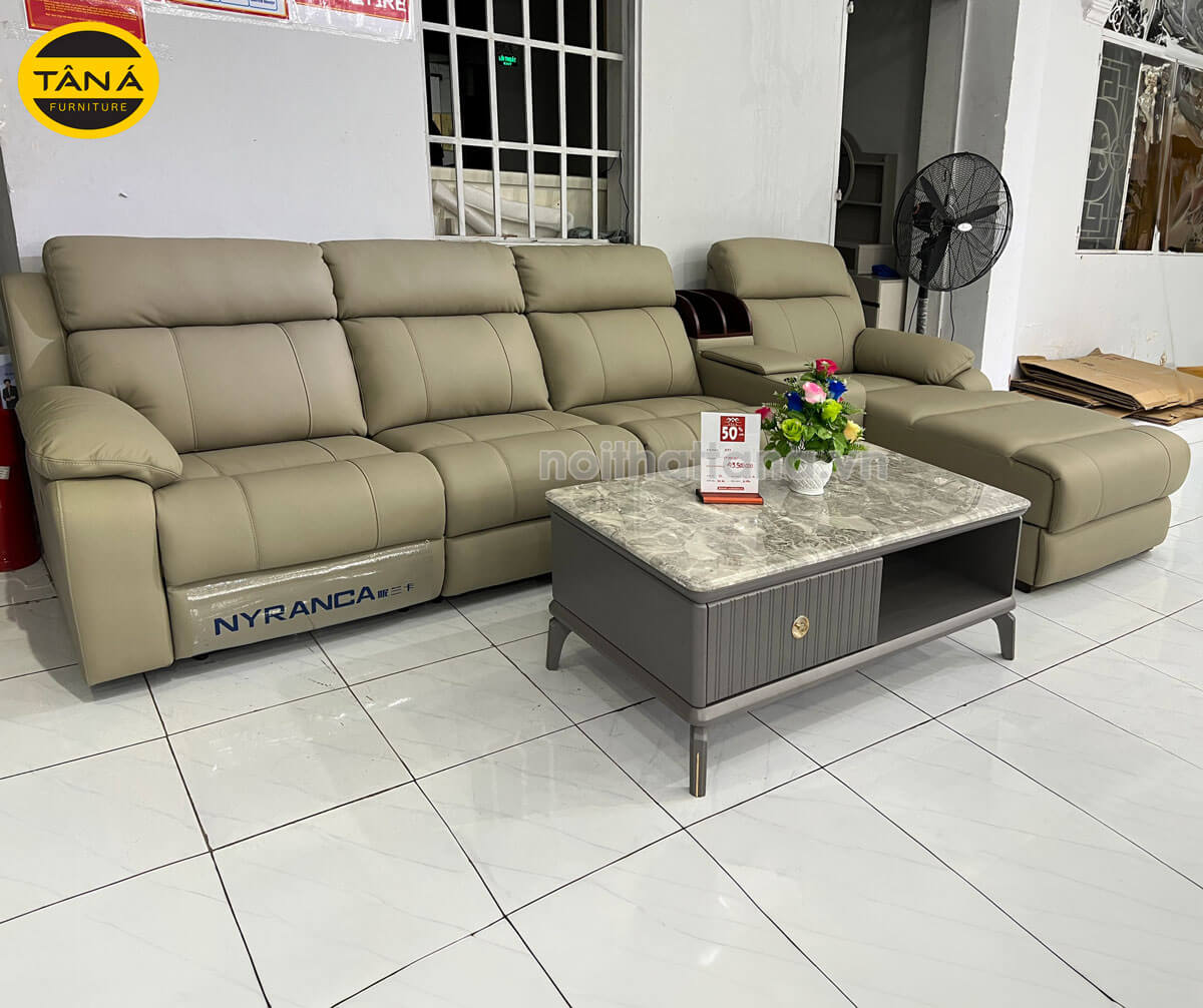 Nội Thất Sofa Da TP.HCM Giá Rẻ – Bí Quyết Chọn Sofa Đẹp, Chất Lượng, Giá Tốt Ngay Giữa Lòng Thành Phố 1 ghe sofa da bo thu gian chinh dien goc l nhap khau dai loan ta r835