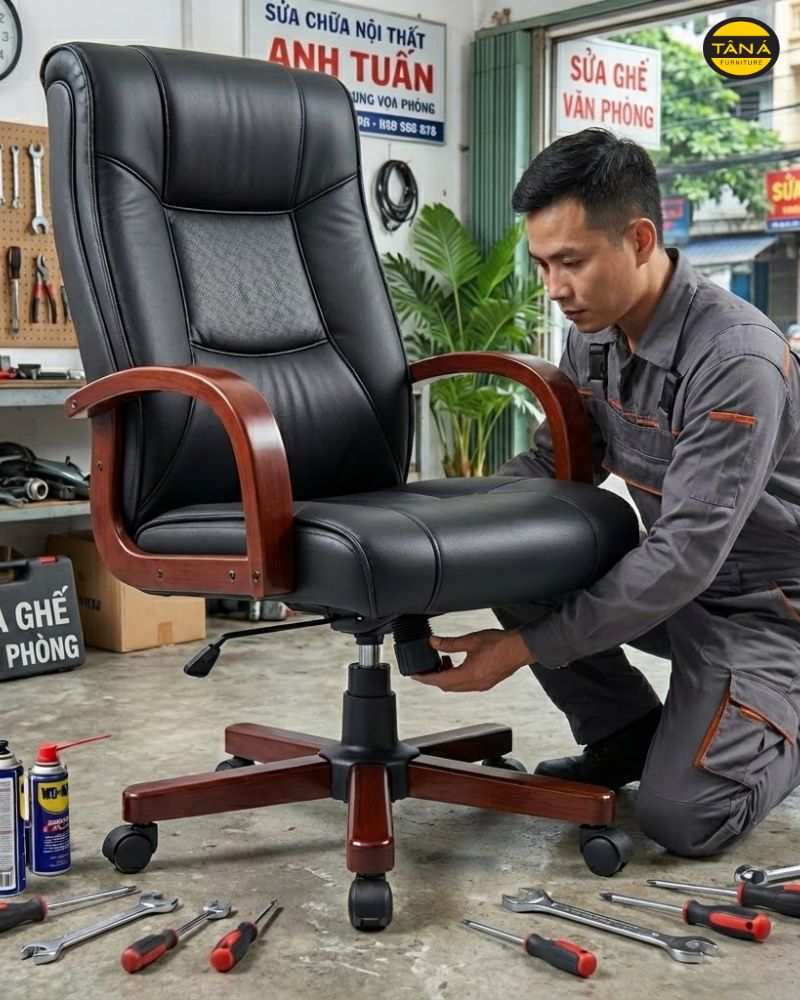 Top 15 Mẫu Ghế Giám Đốc Cao Cấp Được Ưa Chuộng Nhất 2026 7 Bảo dưỡng và vệ sinh ghế giám đốc