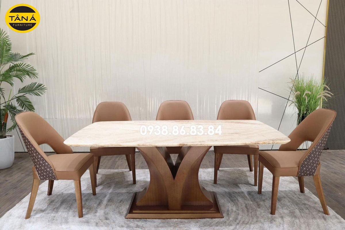 Top 30+ Mẫu Bàn Ăn Mặt Đá Tự Nhiên Cao Cấp – Sang Trọng, Đẳng Cấp 3 bàn ăn mặt đá tự nhiên