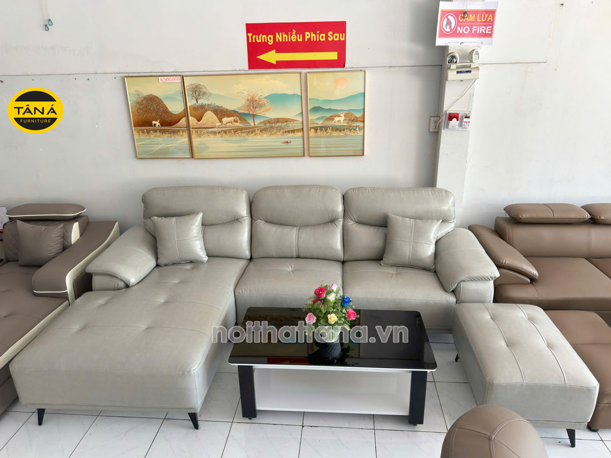 11 Bí Quyết Chọn Ghế Sofa Góc Cho Phòng Khách Nhỏ Đẹp, Gọn, Ngồi Rộng (2026) 1 ghế sofa góc cho phòng khách nhỏ