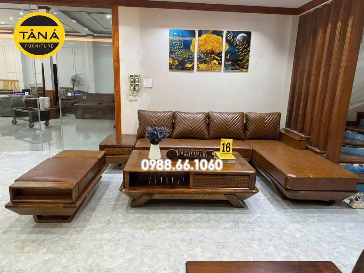 11 Bí Quyết Chọn Ghế Sofa Góc Cho Phòng Khách Nhỏ Đẹp, Gọn, Ngồi Rộng (2026) 2 ghế sofa góc cho phòng khách nhỏ