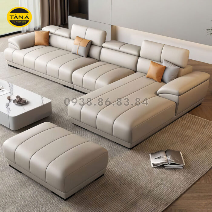 Sofa Góc Cao Cấp Chuẩn 2026 – Định Nghĩa Không Gian Sống Đẳng Cấp Tại Tân Á 2 sofa goc cao cap