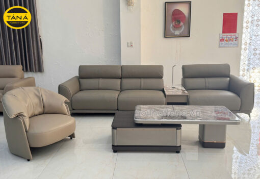 Top 30+ Mẫu Ghế Sofa Da Cao Cấp Khung Gỗ Tự Nhiên 1 ghế sofa da cao cấp