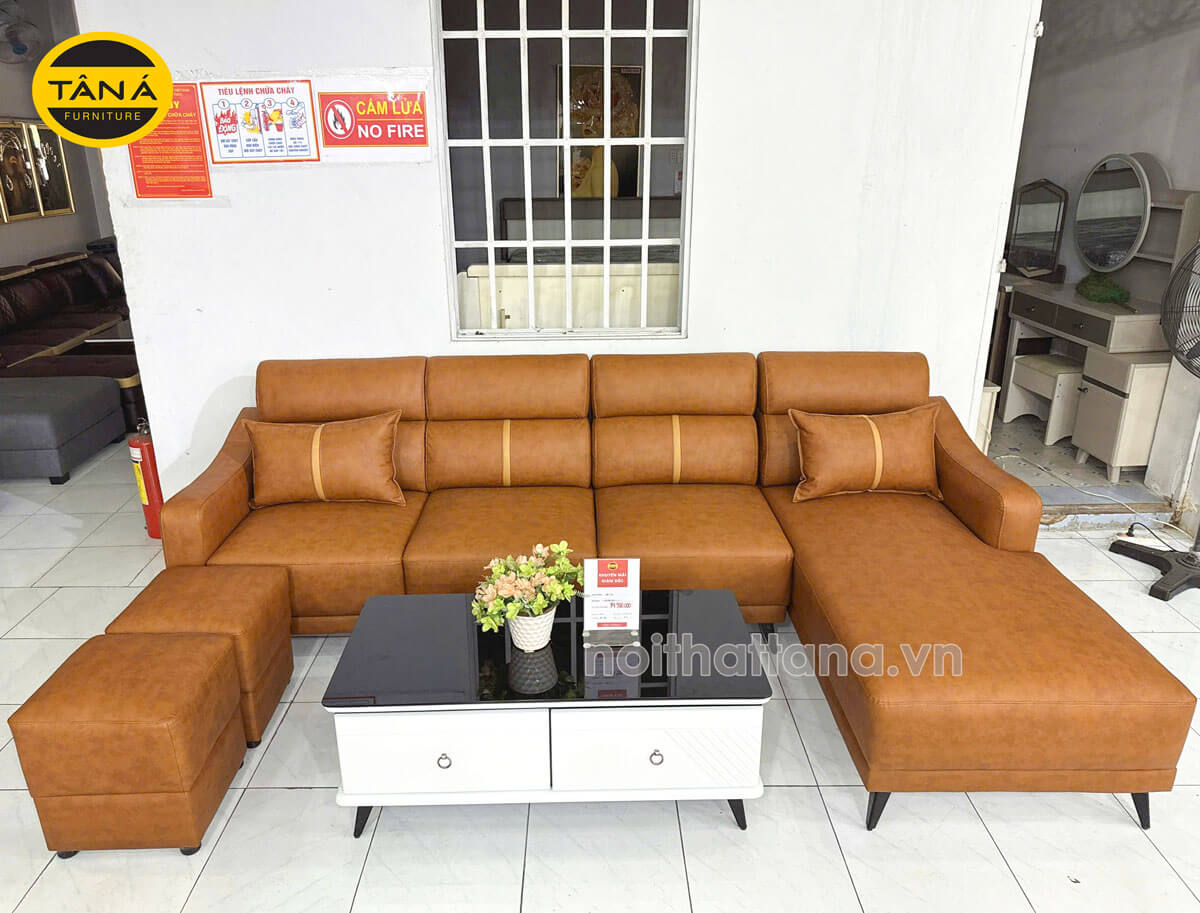 Top 30+ Mẫu Ghế Sofa Da Cao Cấp Khung Gỗ Tự Nhiên 6 sofa da gỗ