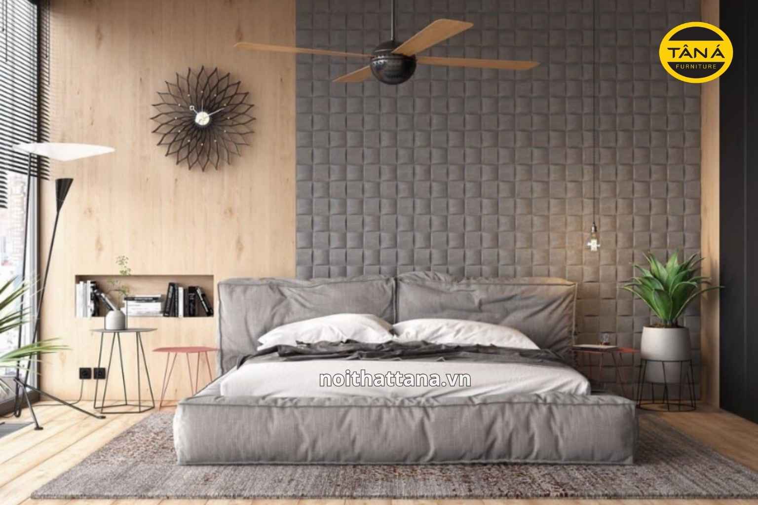 Cách Âm Phòng Ngủ Bằng Nội Thất Cho Nhà Phố, Chung Cư 2 cach am phong ngu 1