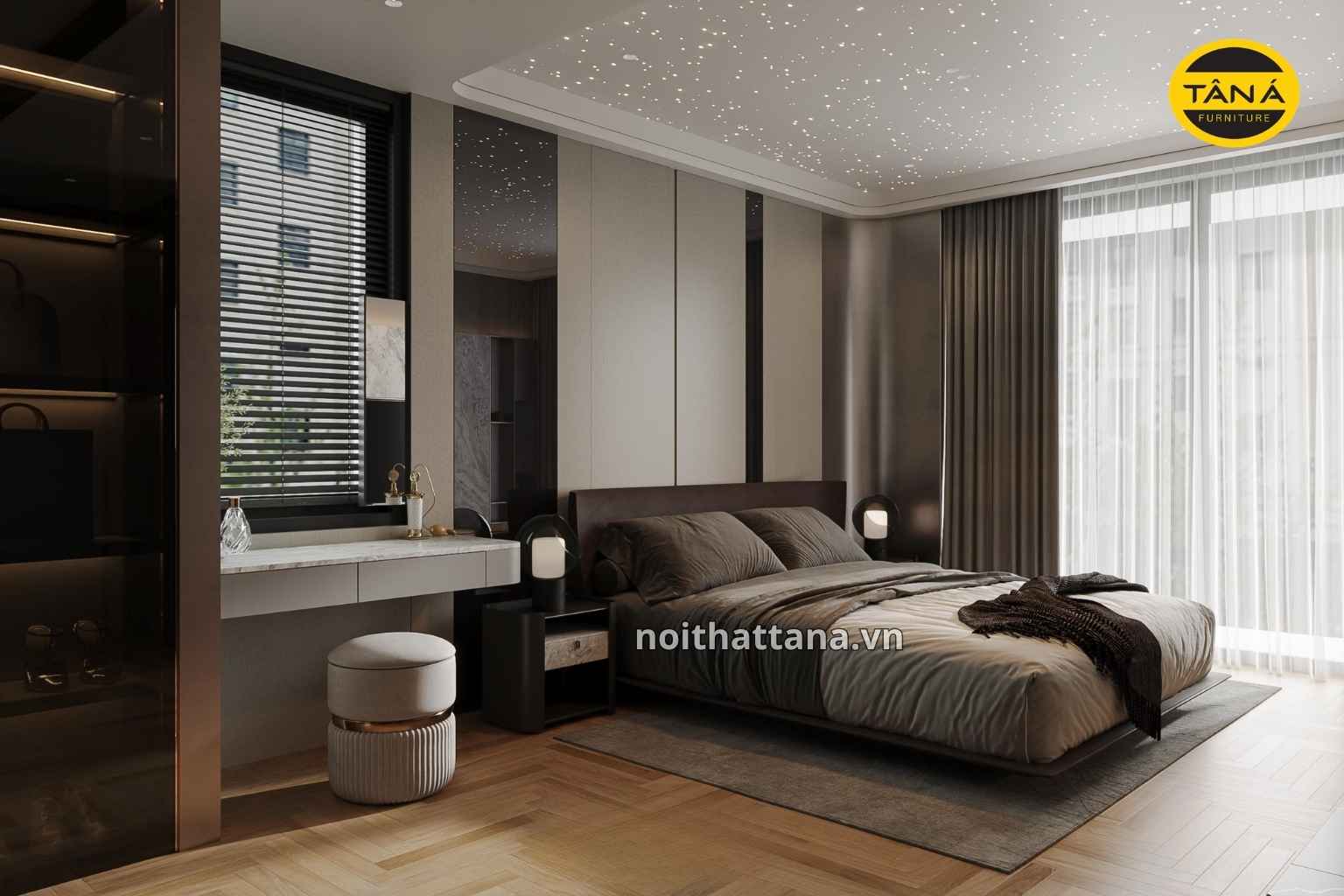 Bố Trí Tủ Quần Áo Giúp Phòng Ngủ Yên Tĩnh Hơn 2 he thong cach am chung cu kem