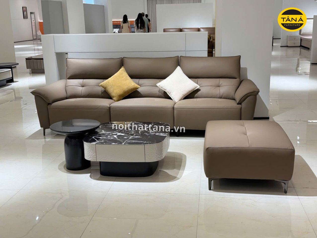 Sofa Da Sinh Thái Hiện Đại Nhập Khẩu AT-2689 1 at 2689