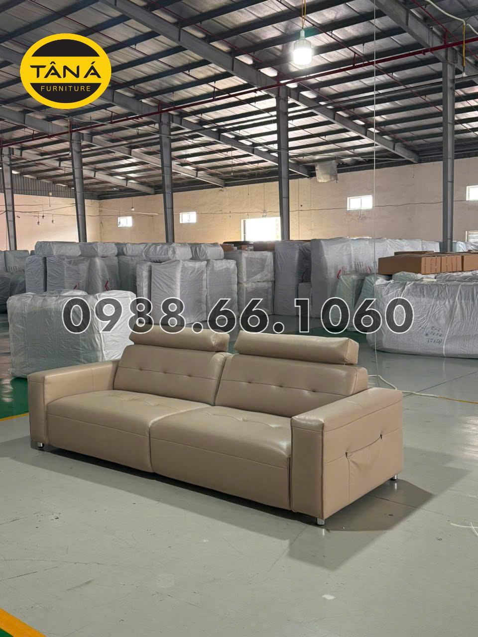 Sofa Da Sinh Thái Chỉnh Điện AT-2691 3 at 2691 3