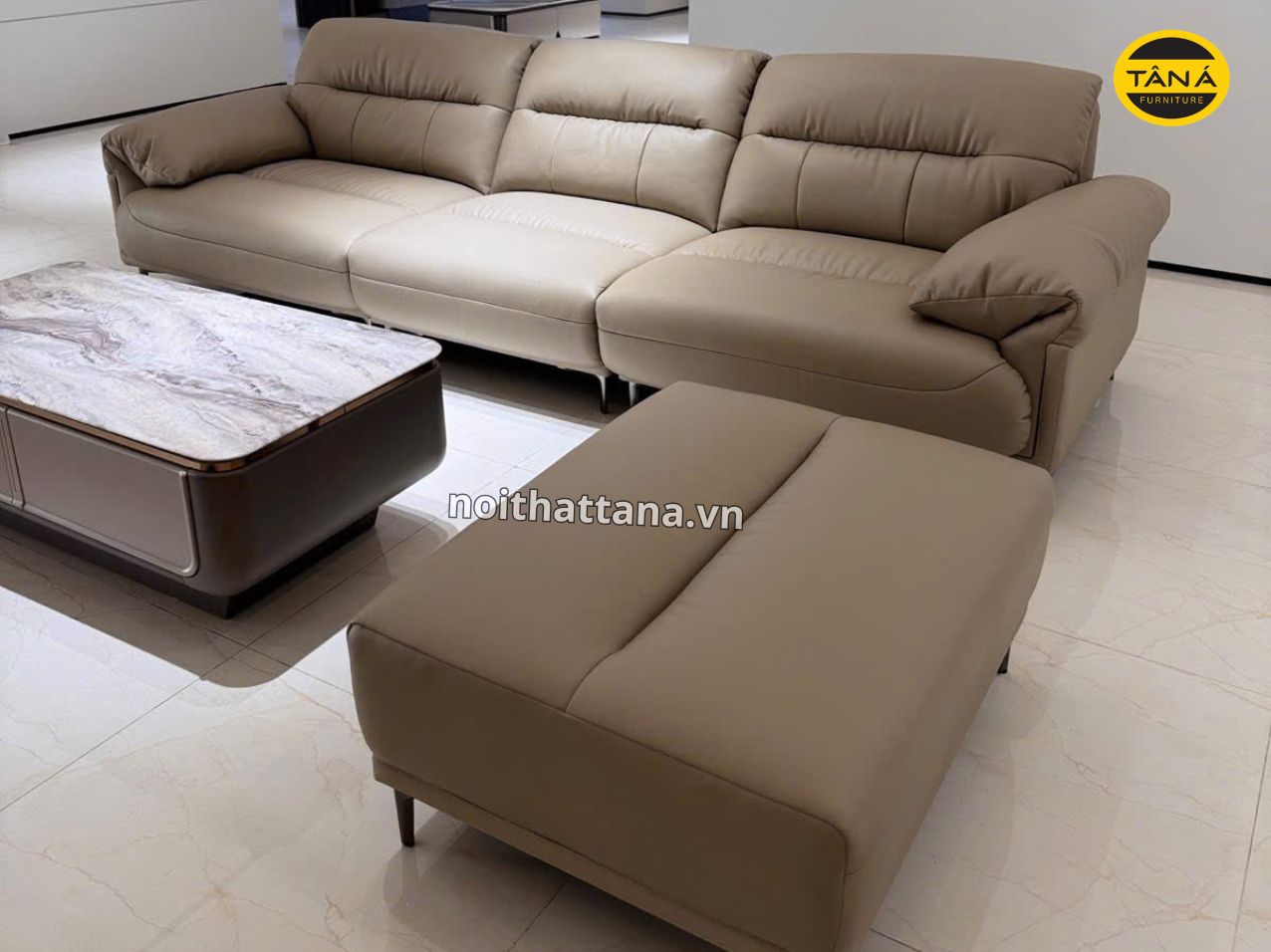 Sofa Da Sinh Thái Hiện Đại Nhập Khẩu AT-2808 1 at 2808