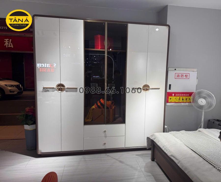 Combo Giường Tủ Gỗ Hiện Đại Nhập Khẩu AT-5027 2 at 5027 2