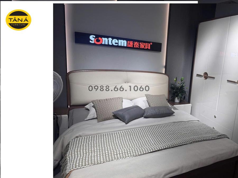 Combo Giường Tủ Gỗ Hiện Đại Nhập Khẩu AT-5027 4 at 5027 3