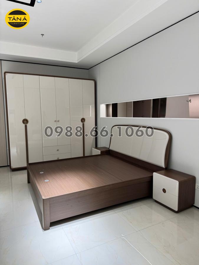 COMBO GIƯỜNG TỦ GỖ HIỆN ĐẠI NHẬP KHẨU AT-507 3 at 507 1