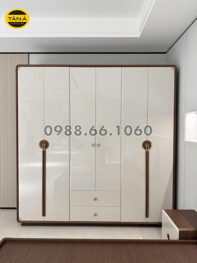 COMBO GIƯỜNG TỦ GỖ HIỆN ĐẠI NHẬP KHẨU AT-507 4 at 507 4
